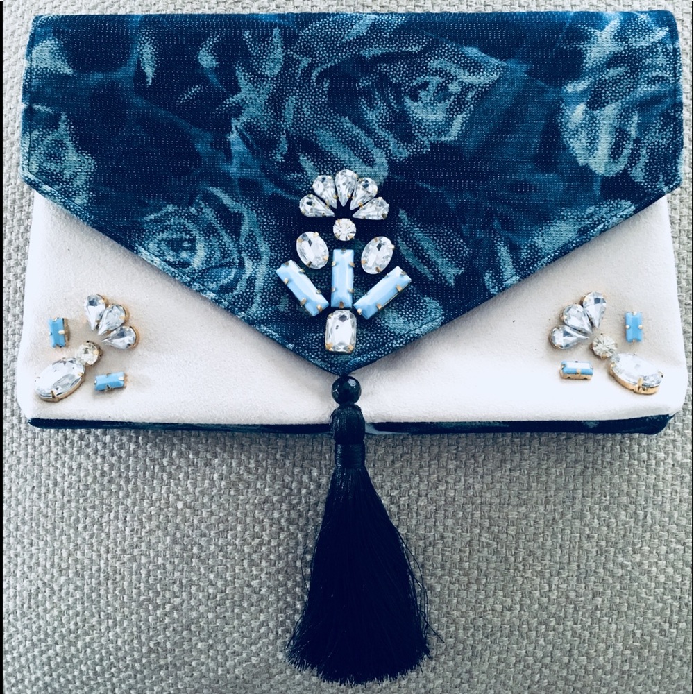 Floral Envelope Crossbody Bag